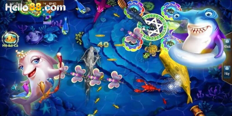 Đừng bỏ qua game vui bắn cá đang có mặt tại nhà cái Hello88